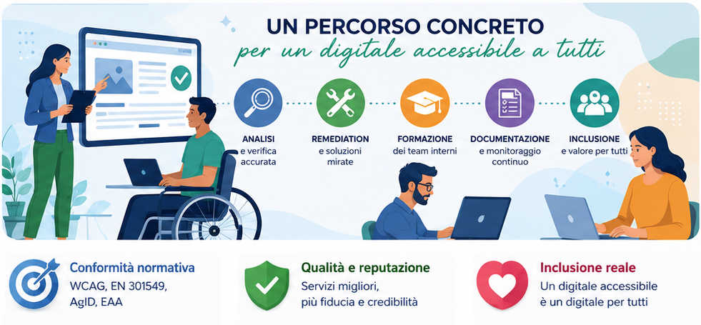 un percorso concreto in accessibilita digitale